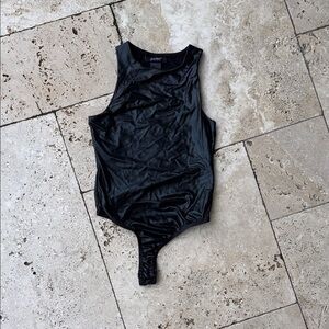 Black Velvet Bodysuit